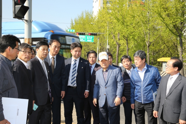 경의선공원 및 매봉산석유비축기지공원 조성 현장방문 - 6