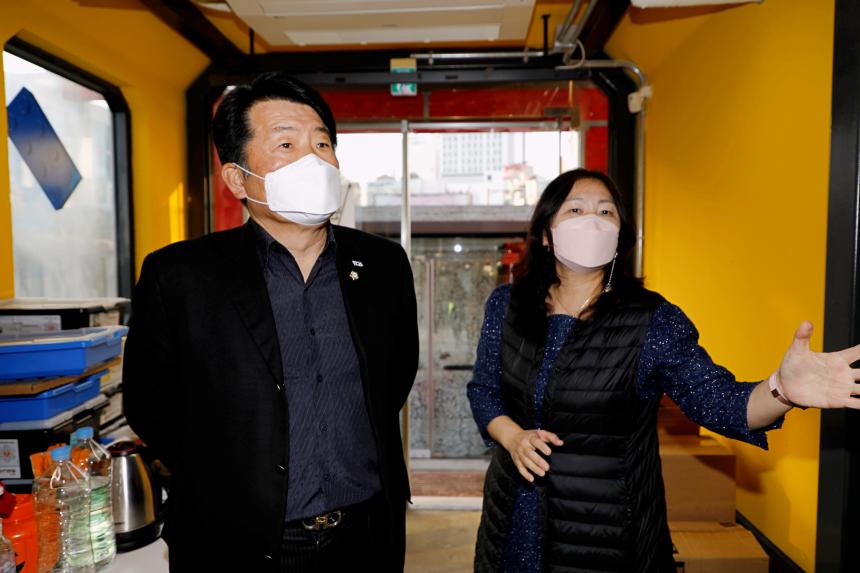 행정건설위원회 - 경의선책거리 현장방문 - 3