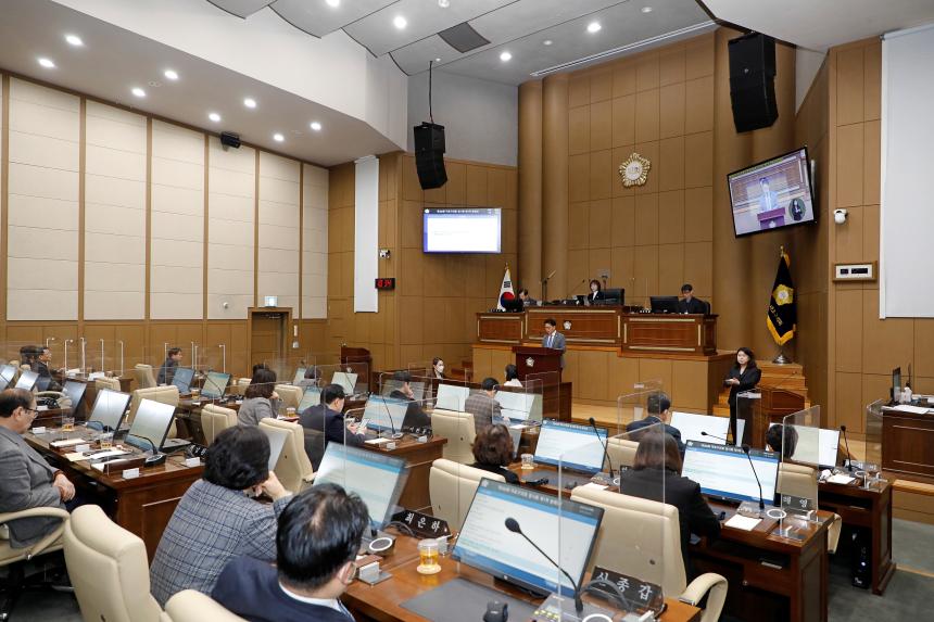 제260회 마포구의회 임시회 개획식 및 제1차 본회의