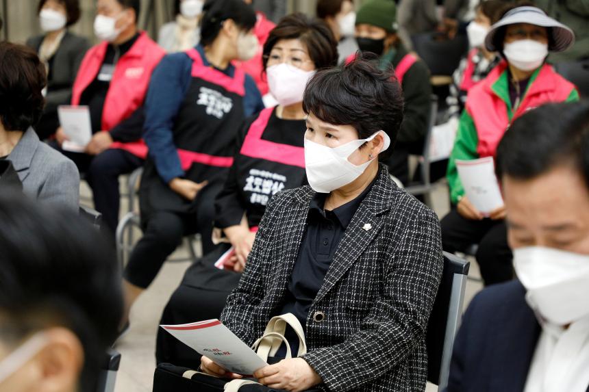 효도밥상 개소식 및 현판 제막식 - 1