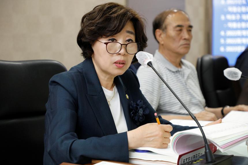 제262회 마포구의회 제1차 정례회 복지도시위원회 회의 모습