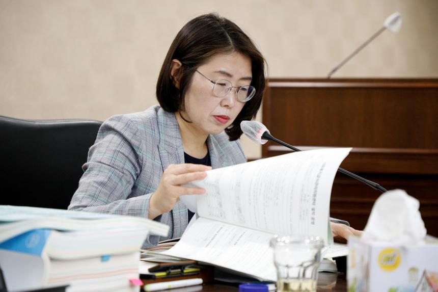 제262회 마포구의회 제1차 정례회 복지도시위원회 회의 모습