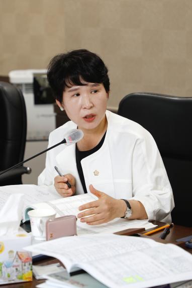 제262회 마포구의회 제1차 정례회 복지도시위원회 회의 모습