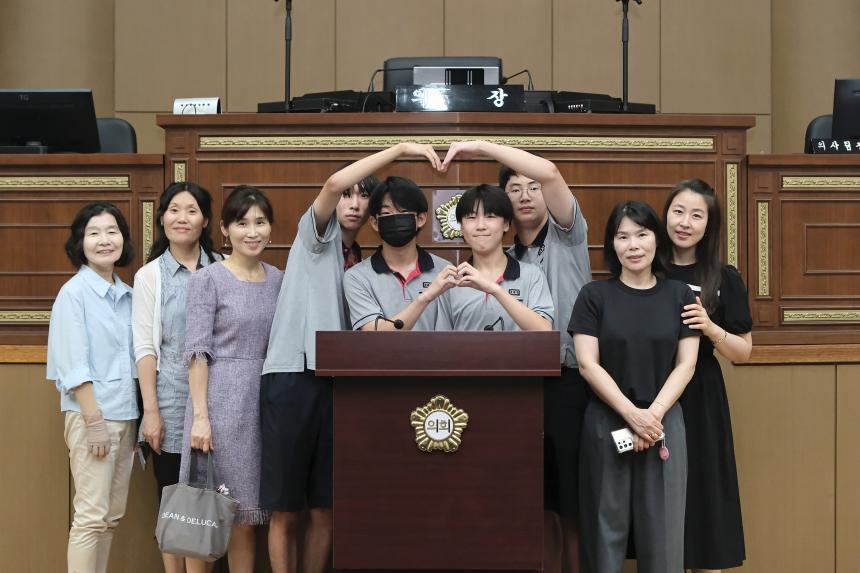 의회견학-숭문중학교 - 3