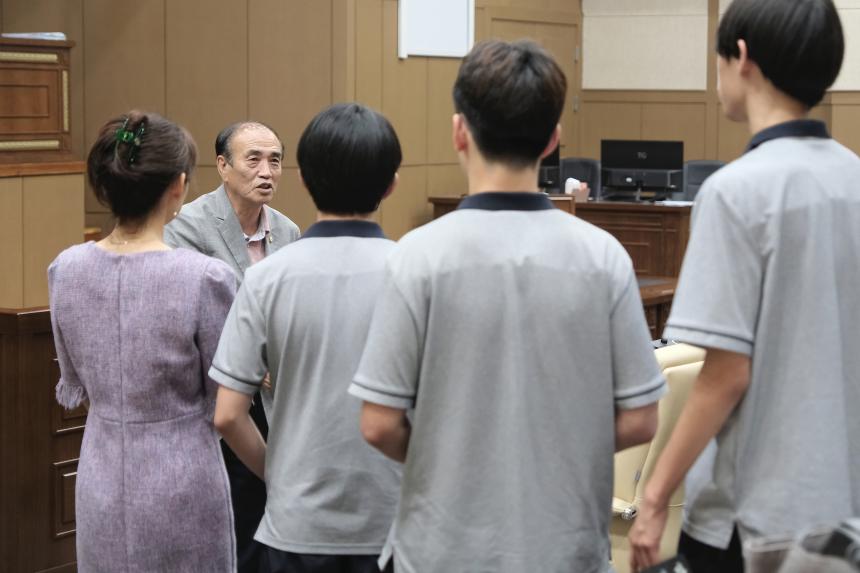 의회견학-숭문중학교 - 8