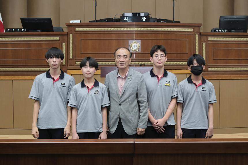 의회견학-숭문중학교 - 9