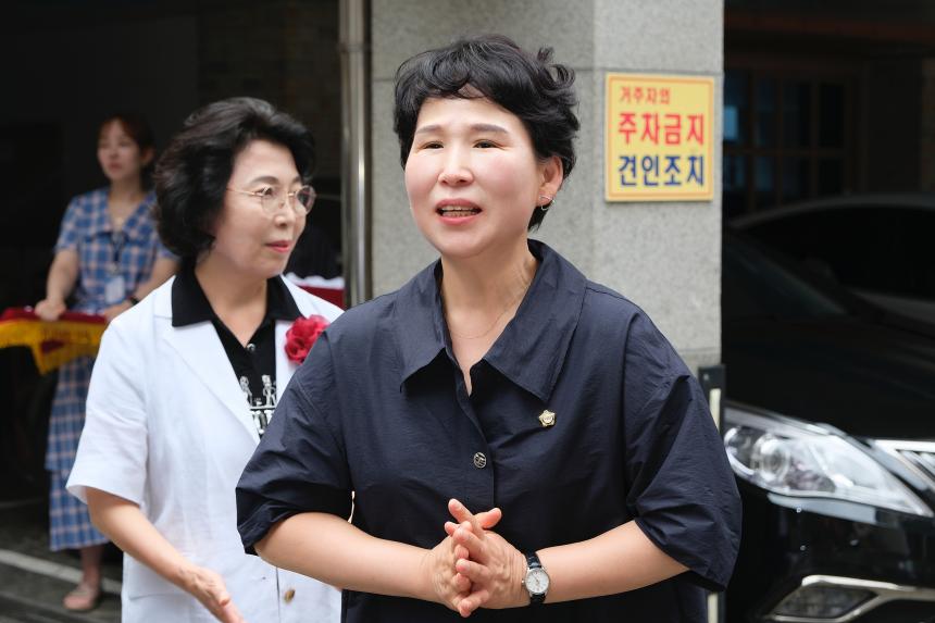 하반기 효도밥상 급식기관 개소식 - 10