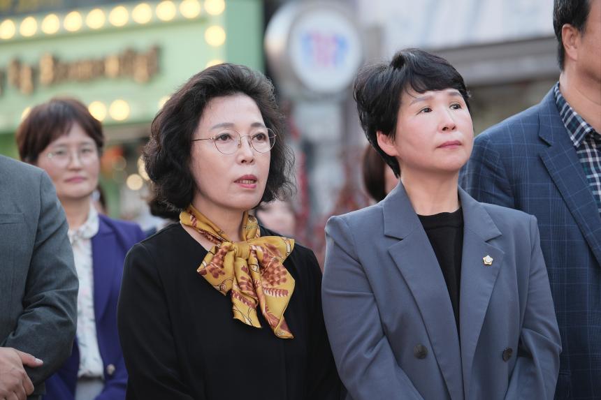 레드로드 재난문자전광판 준공 기념 - 3