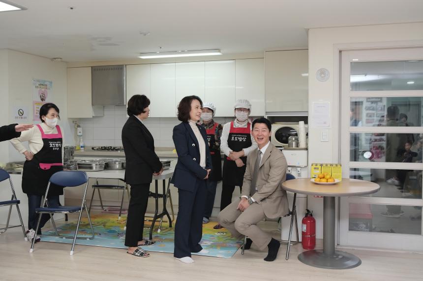 효도밥상급식소 개소식-합정경로당 - 2