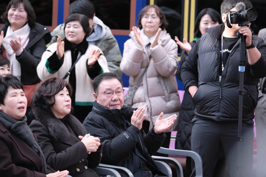 마포순환열차버스 제막식 - 1