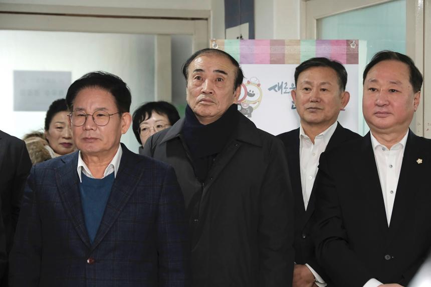 주민참여 효도밥상 급식기관 개소식 - 23