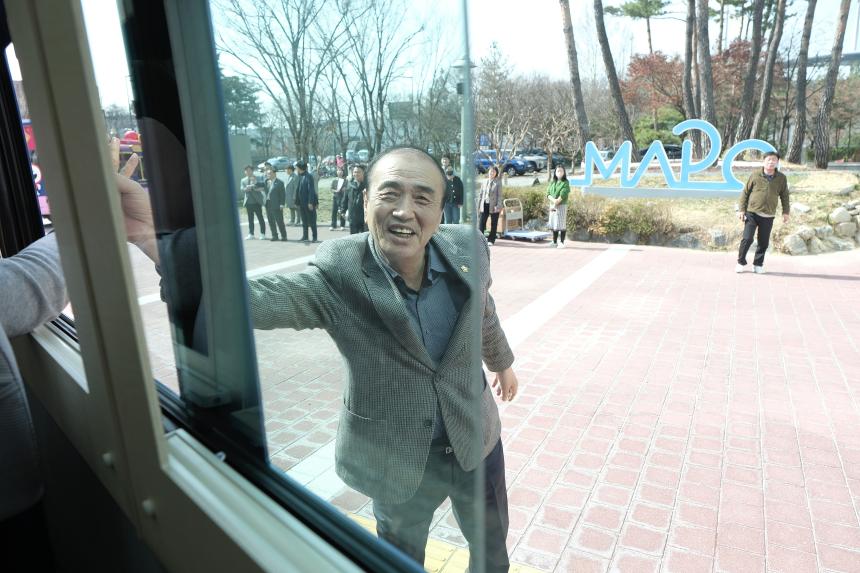 마포순환열차버스 시승식 - 5