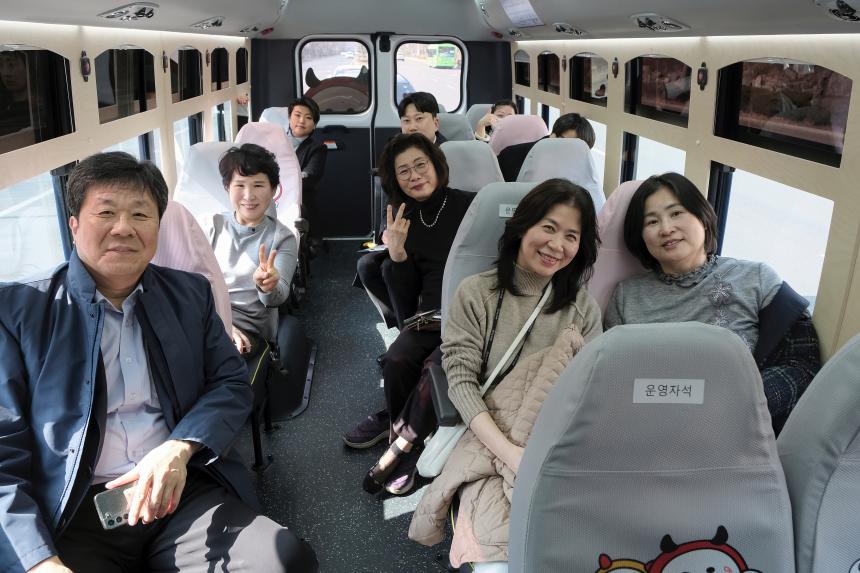 마포순환열차버스 시승식 - 5
