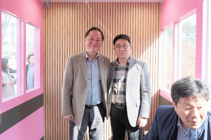 마포순환열차버스 시승식 - 2