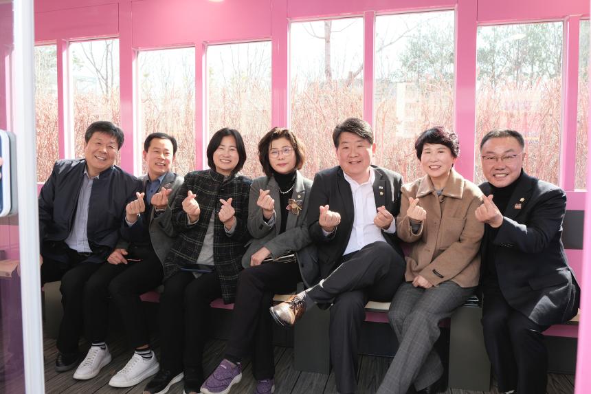 마포순환열차버스 시승식 - 7