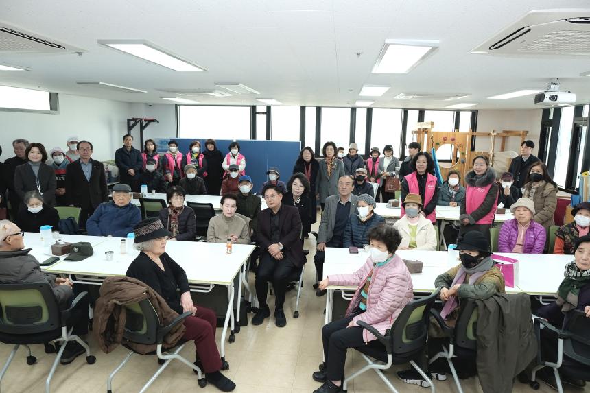 효도밥상 신규 급식기관 개소식