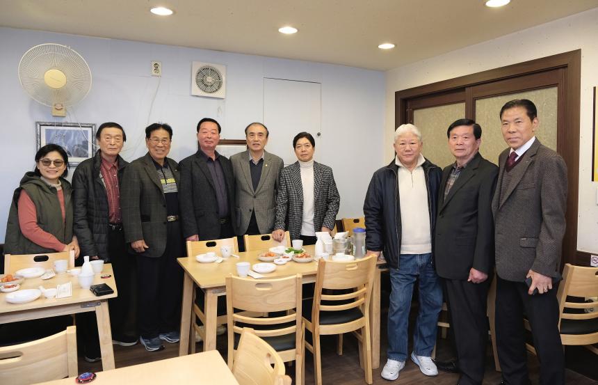 한국청소년육성회  마포구지회 감사장 수여 - 2