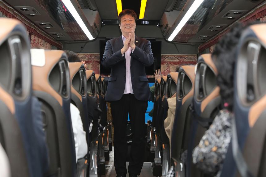 마포문화원 역사문화탐방 버스 환송식 - 4