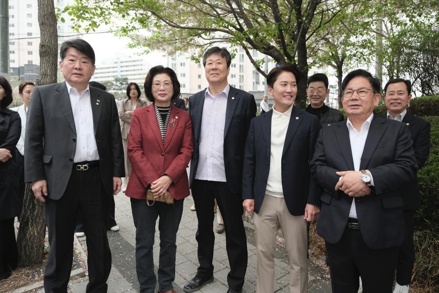 마포문화원 역사문화탐방 버스 환송식