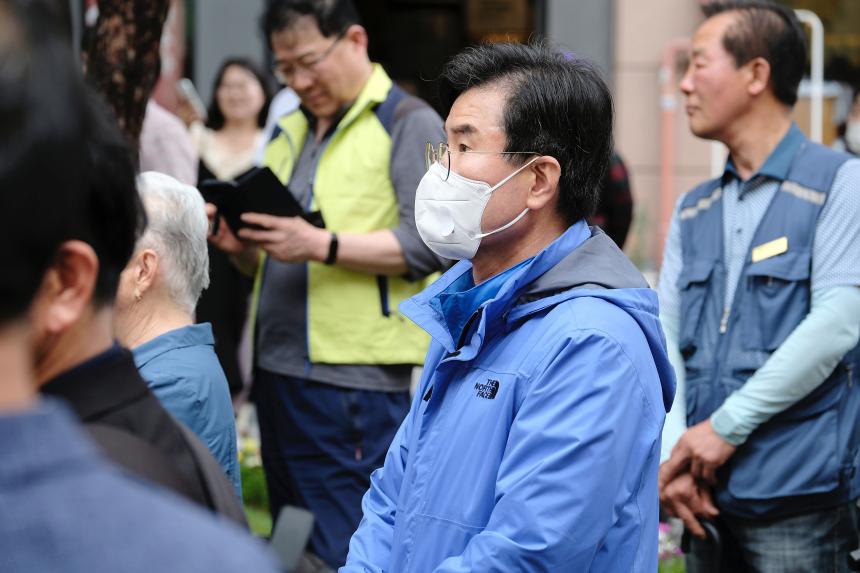 망원동 쉼터 재정비 사업 준공식 - 3