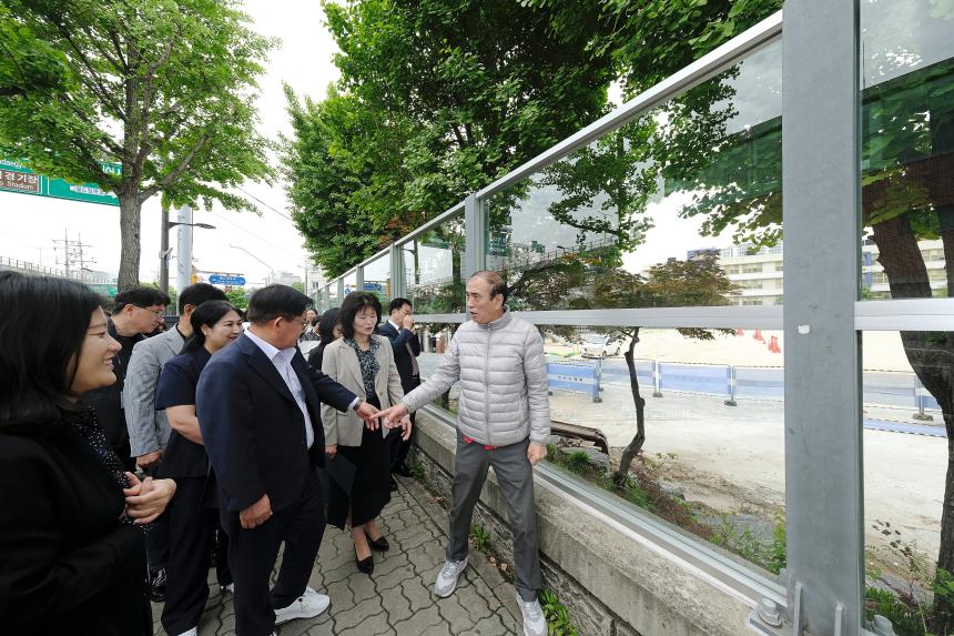 서울중동초등학교 통학로 개선공사 준공식 - 12
