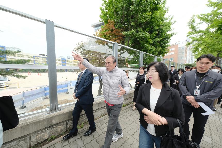 서울중동초등학교 통학로 개선공사 준공식 - 13