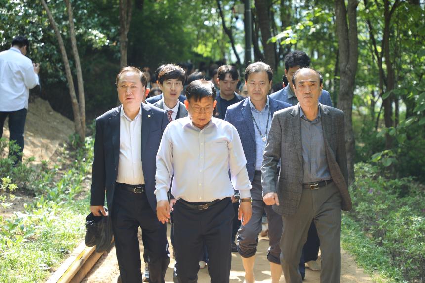 와우근린공원 황톳길 개장식 - 8