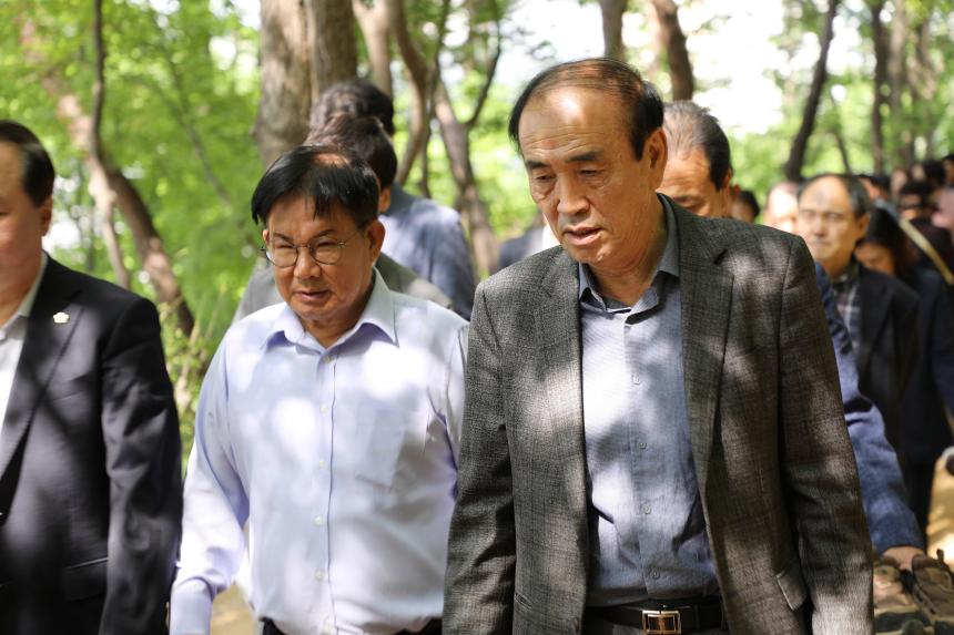 와우근린공원 황톳길 개장식 - 6