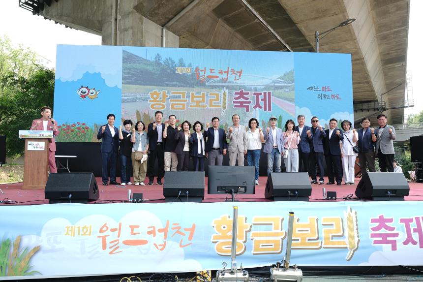 제1회 월드컵천 황금보리축제