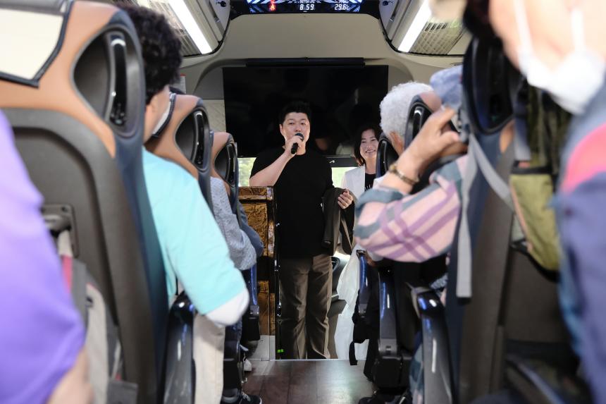 버스환송-마포시니어클럽 - 2