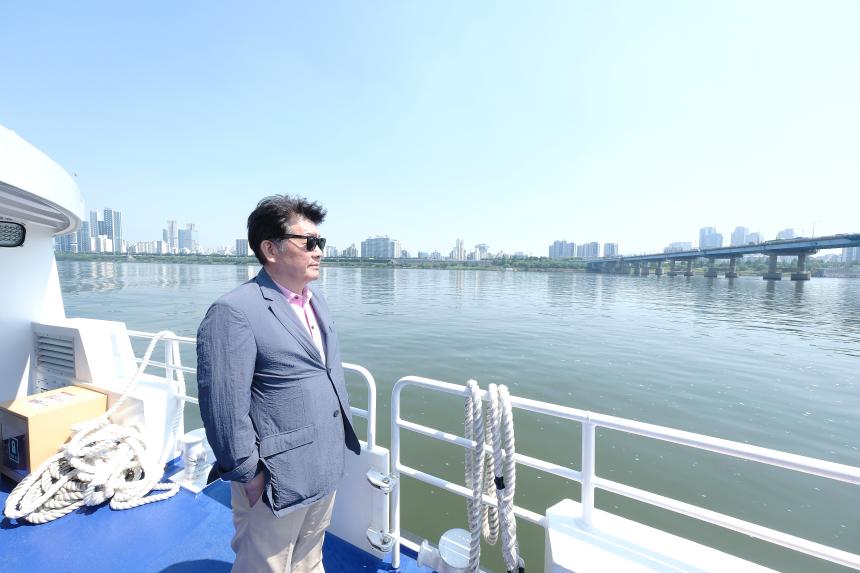 서울시 구의원 대상 한강 버스 체험 - 18