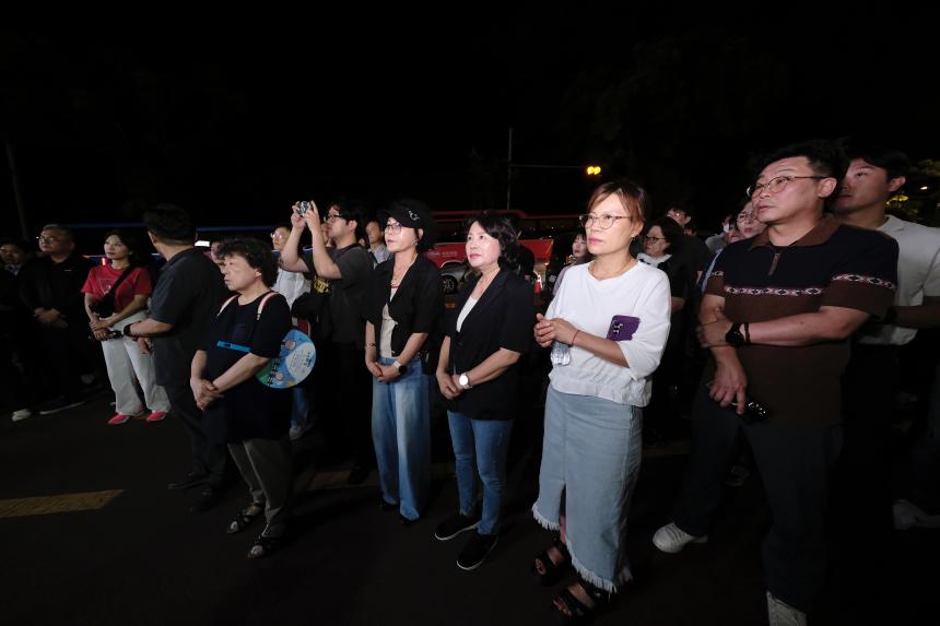 마포 소각장 협약 일방체결 서울시 규탄대회 - 3