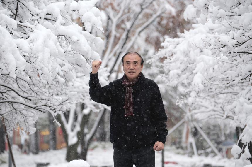 눈 온 날-백남환 의장님 - 3