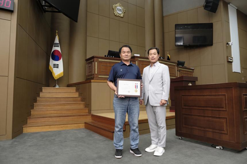 표창 수여식 - 5