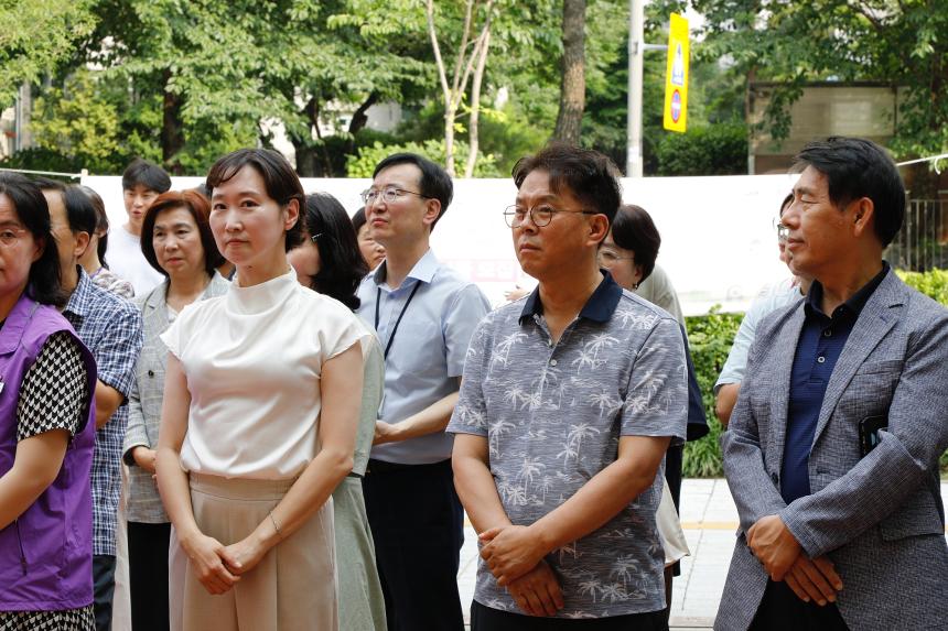 용강실뿌리복지센터 맘카페 개소식 - 2