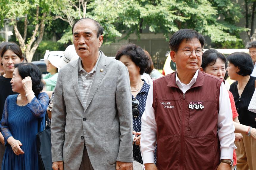 용강실뿌리복지센터 맘카페 개소식 - 5