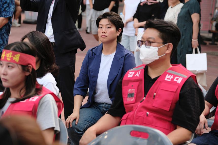 대장-홍대선 레드로드 역사 반대 기자회견 및 성명서 발표 - 1