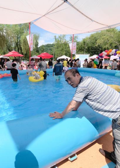 마포반려동물캠핑장 댕댕이 물놀이장 개장식 - 11