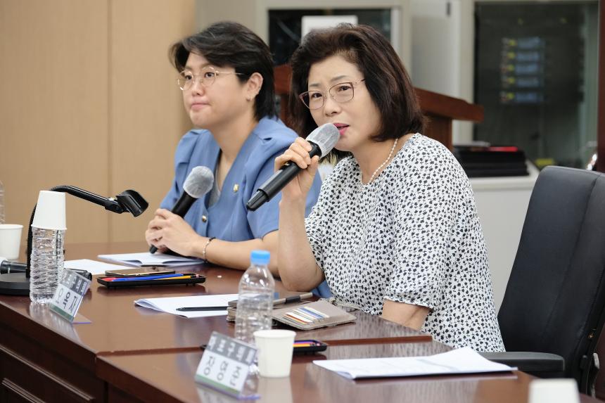 <장애인 돌봄통합 도입에 따른 추진 방향 모색> 간담회 - 2