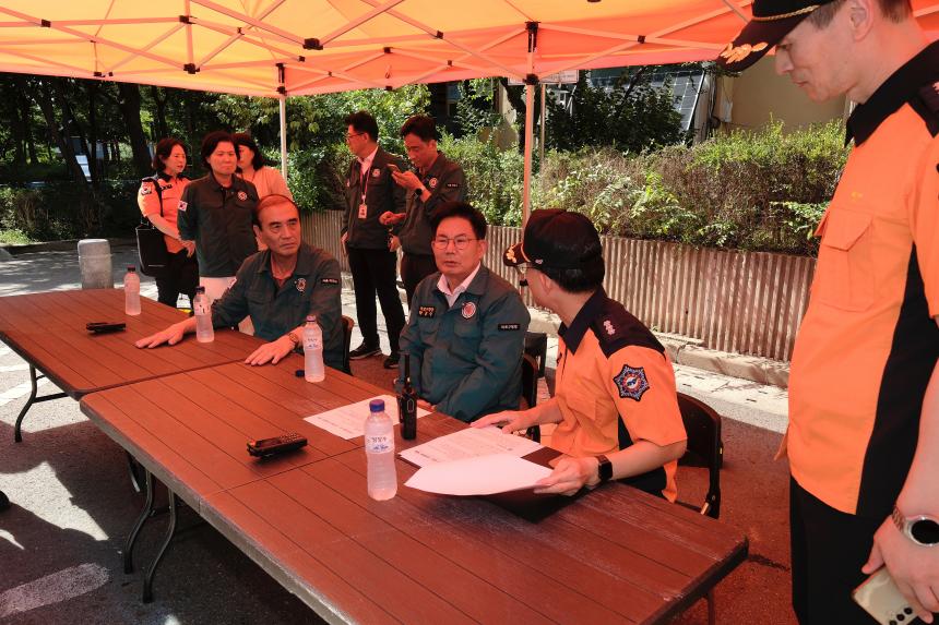 노후아파트 민관합동 화재대비 소방훈련 - 5