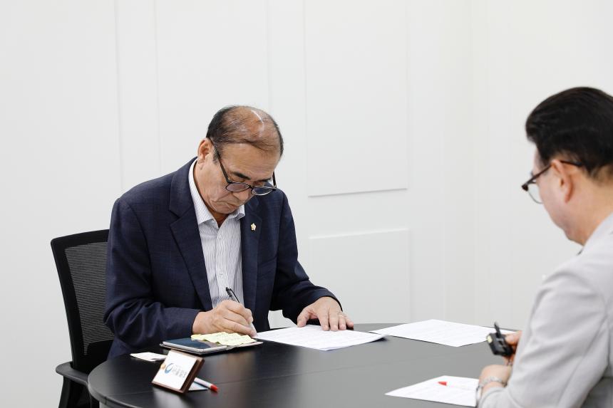 서울일보 인터뷰-백남환 의장 - 8