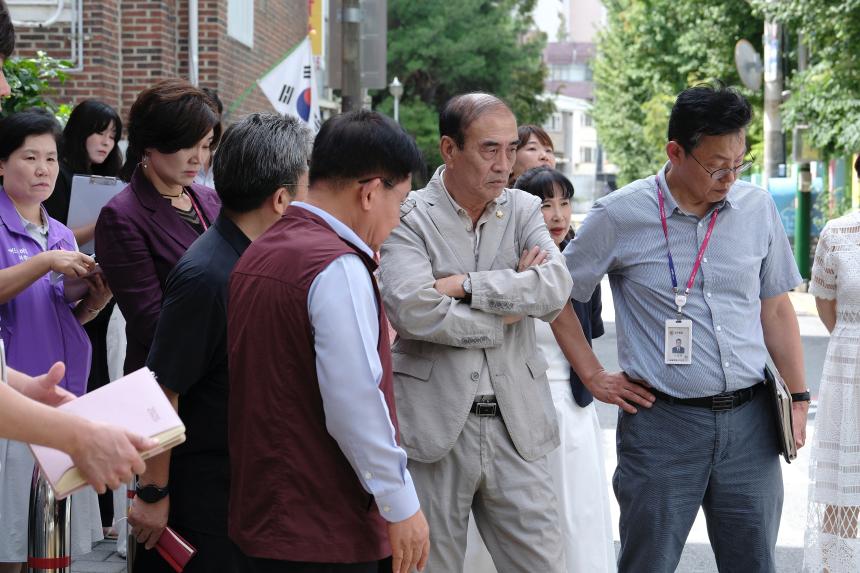 신북초등학교 통학로 개서공사 준공식 - 11