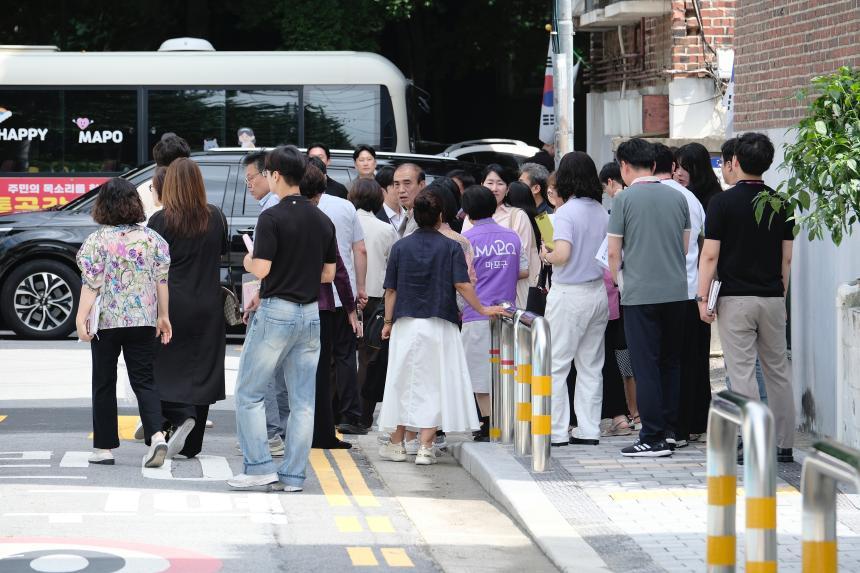 신북초등학교 통학로 개서공사 준공식 - 12