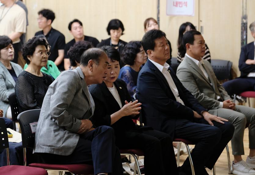 마포대로 및 삼개로 소나무 관련 주민설명회 - 2