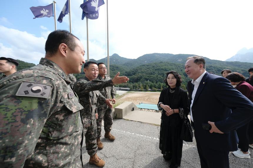 2025년 추석명절 마포구의회 제3537부대 방문 - 5