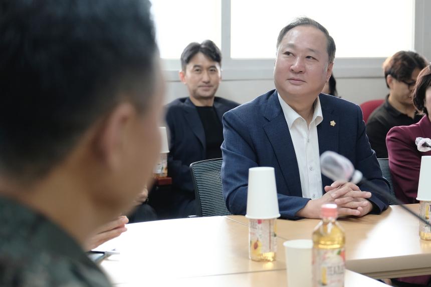 2025년 추석명절 마포구의회 제3537부대 방문 - 10