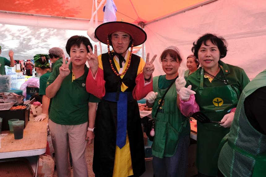 새우젓축제-백남환 의장님 라운딩 - 12