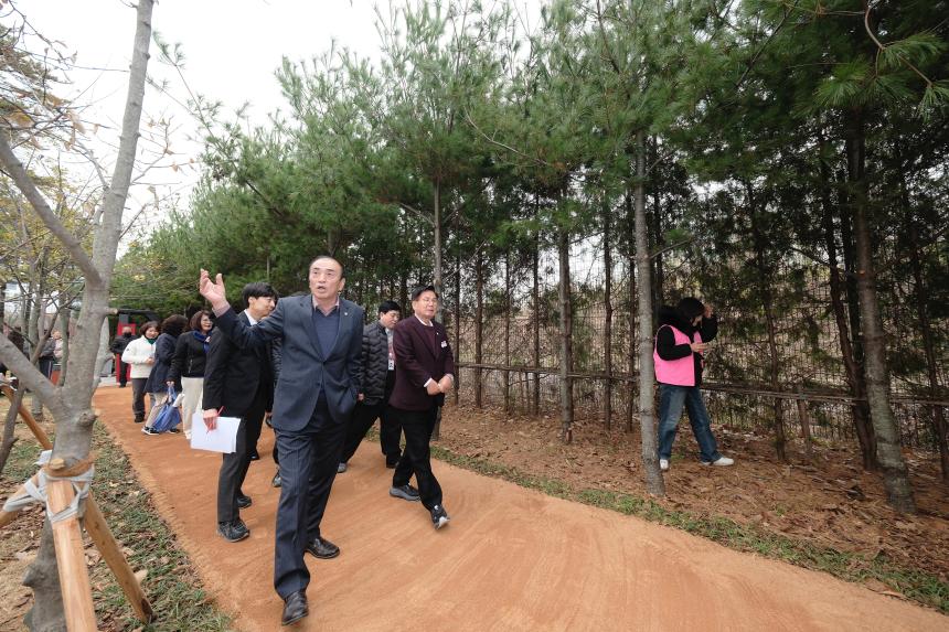 선형의 숲 맨발 황톳길 개장식 - 10