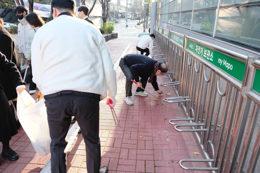 마포구의회 청소의 날 - 5