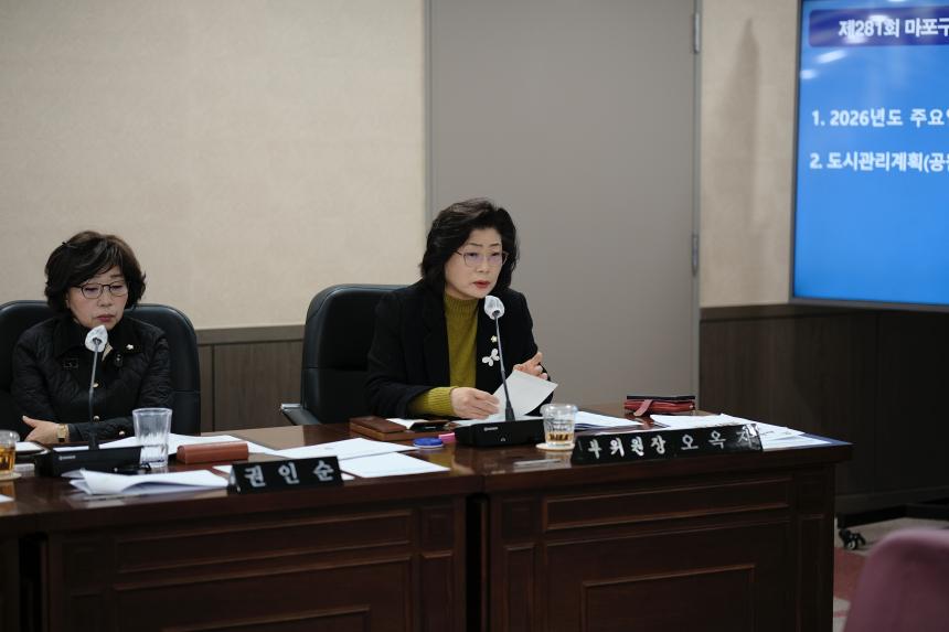 복지도시위원회-281회 마포구의회 임시회 - 9